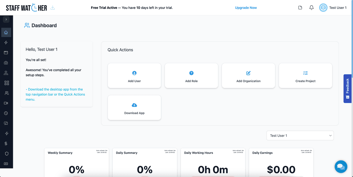 Staffwatcher Employee Monitoring App